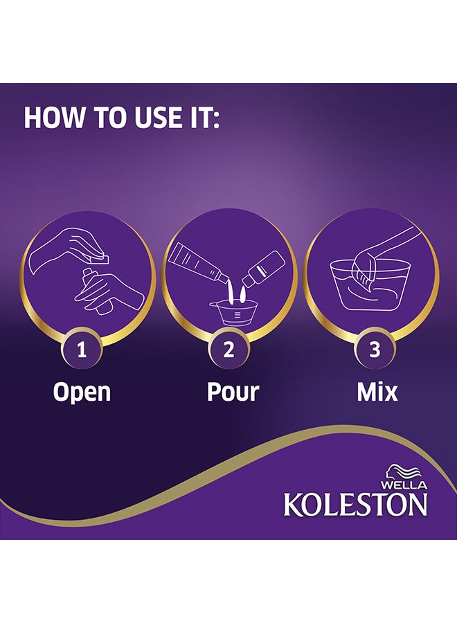 WELLA KOLESTON INTENSE BLONDE 307/0 Medium Blonde 307/0 - Image 4