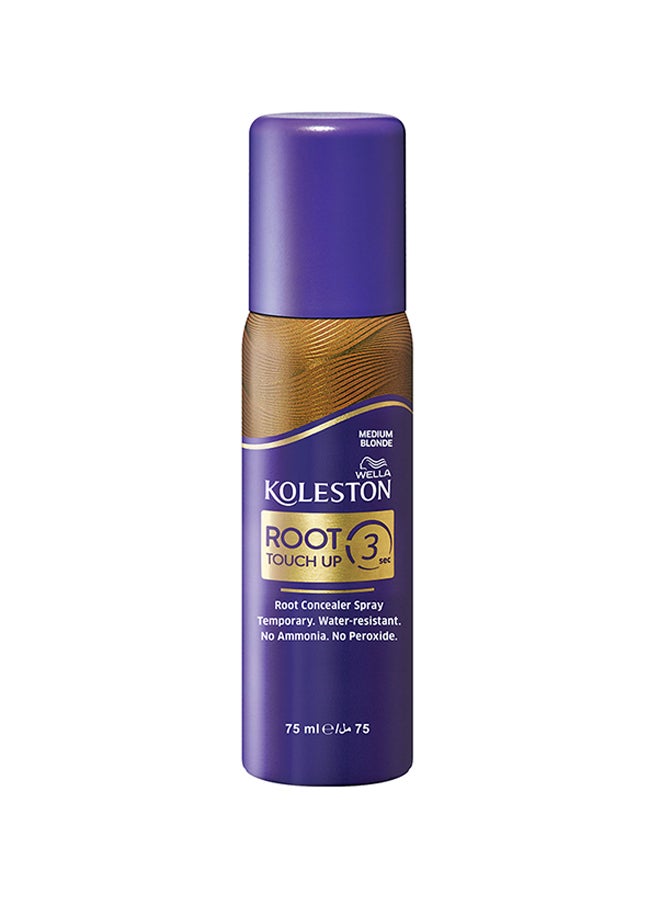 WELLA Koleston Root Touch Up Spray Medium Blonde Medium Blonde 75ml - Image 1