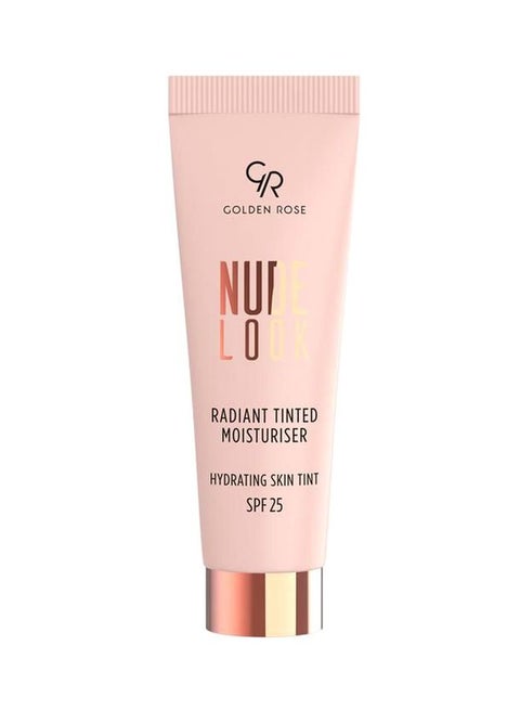 Nude Look Radiant Tinted Colour Moisturiser SPF 25 02 Medium Tint
