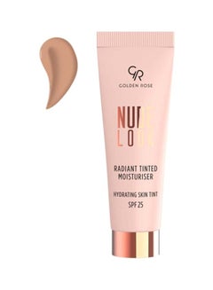 Golden Rose Nude Look Radiant Tinted Colour Moisturiser SPF 25 02 Medium Tint  - Image 2