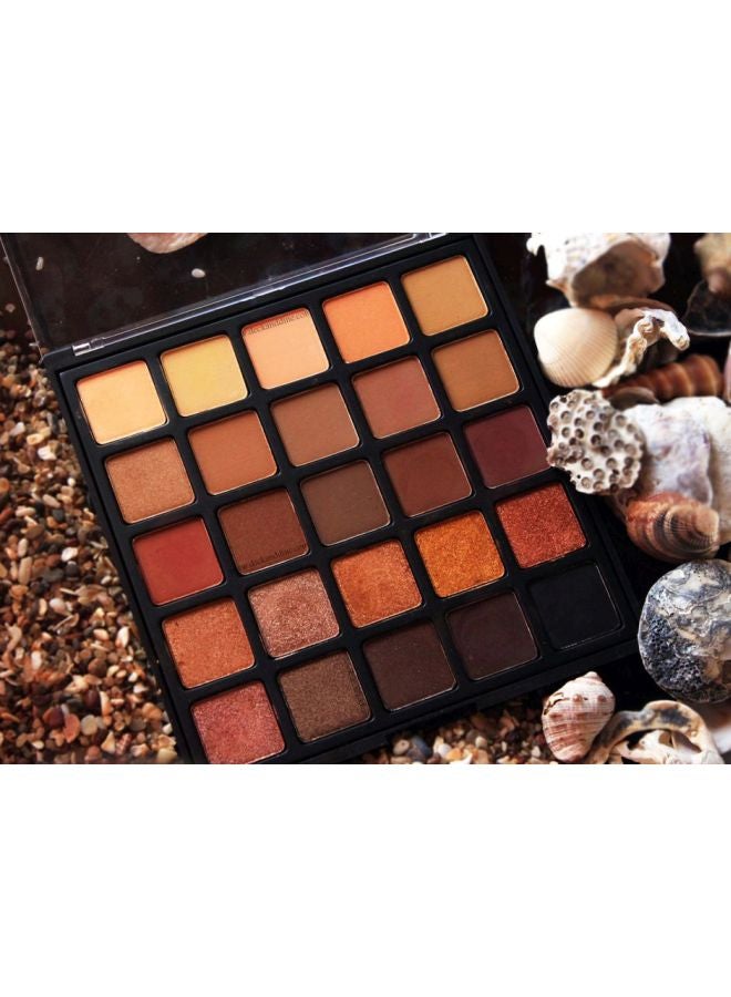 Morphe - 25A Copper Spice Eyeshadow Palette Brown/Beige/Black - Image 1