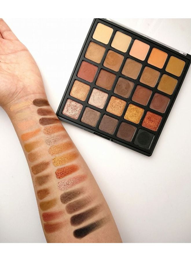 Morphe - 25A Copper Spice Eyeshadow Palette Brown/Beige/Black - Image 1