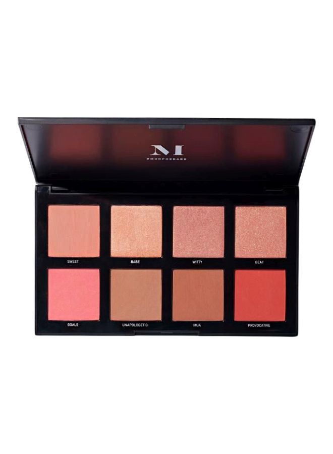 Morphe - 8W Warm Master Blush Palette Sweet/Babe/Beat - Image 1