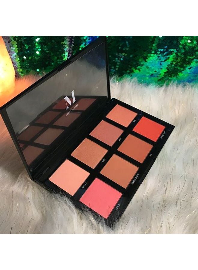 Morphe - 8W Warm Master Blush Palette Sweet/Babe/Beat - Image 1