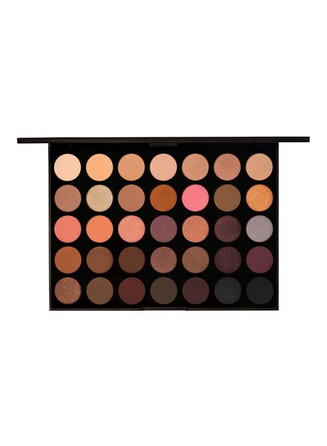 باليت ظلال العيون مكونة من 35 لوناً دافئاً 35W