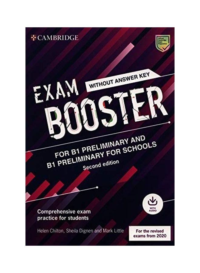 null - Exam Booster for B1 Preliminary and B1 Preliminary for Schools Without Answer Key with Audio for the Revised 2020 Exams: Comprehensive Exam Practice f paperback english - Image 1