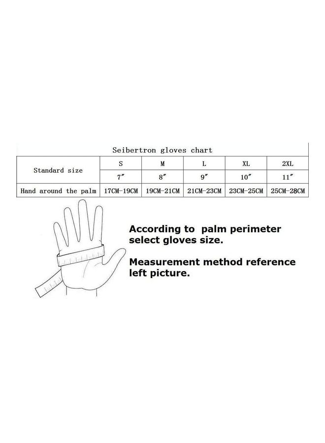 XiuWoo Anti-Slip Weight Lifting Gym Gloves L  - Image 2