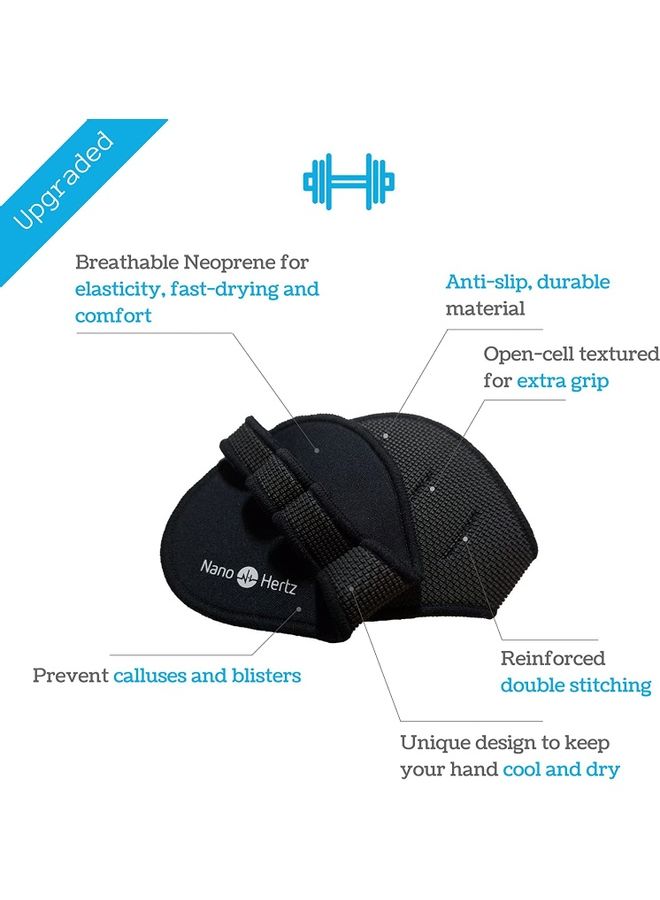 XiuWoo Anti-Slip Weight Lifting Gym Gloves M  - Image 2