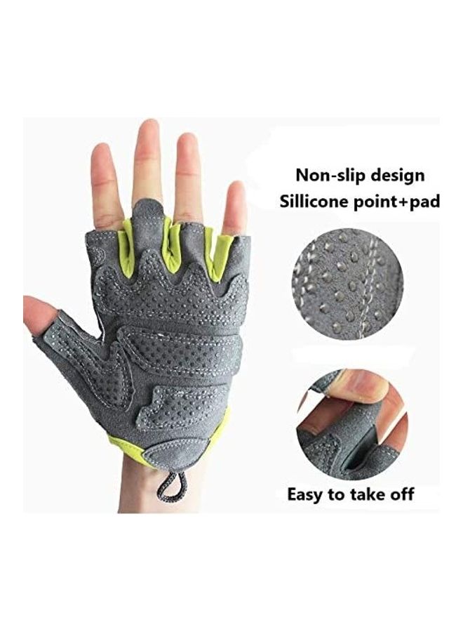 XiuWoo Anti-Slip Weight Lifting Gym Gloves M  - Image 5