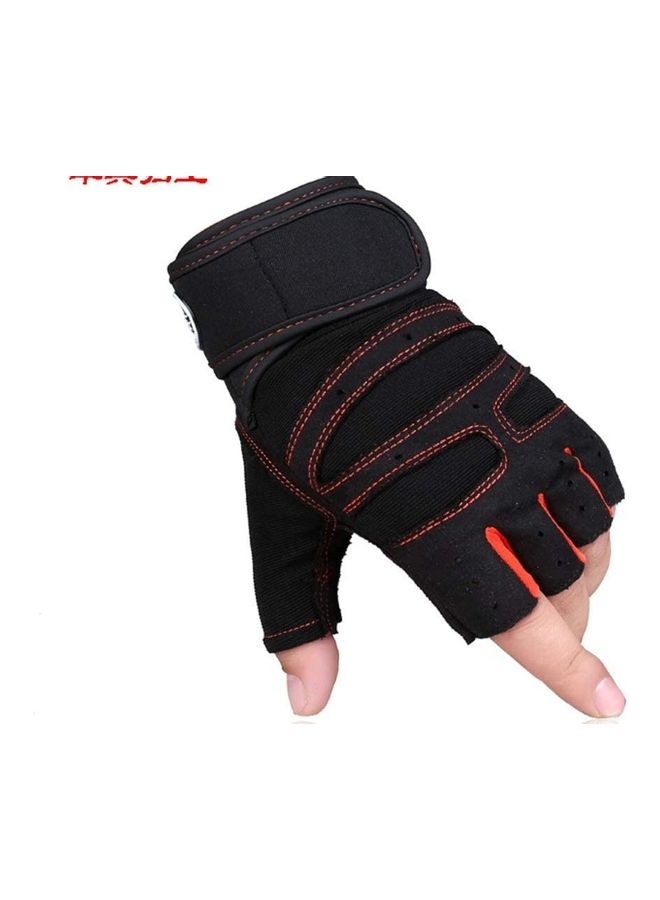 XiuWoo Anti-Slip Weight Lifting Gym Gloves L  - Image 3