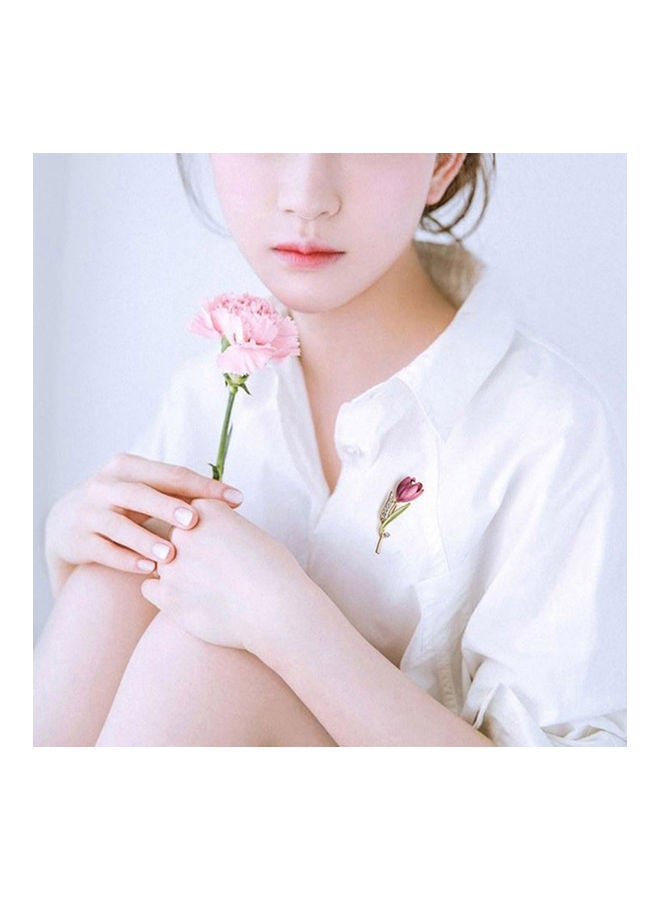 Generic - Elegant Tulip Flower Brooch - Image 1