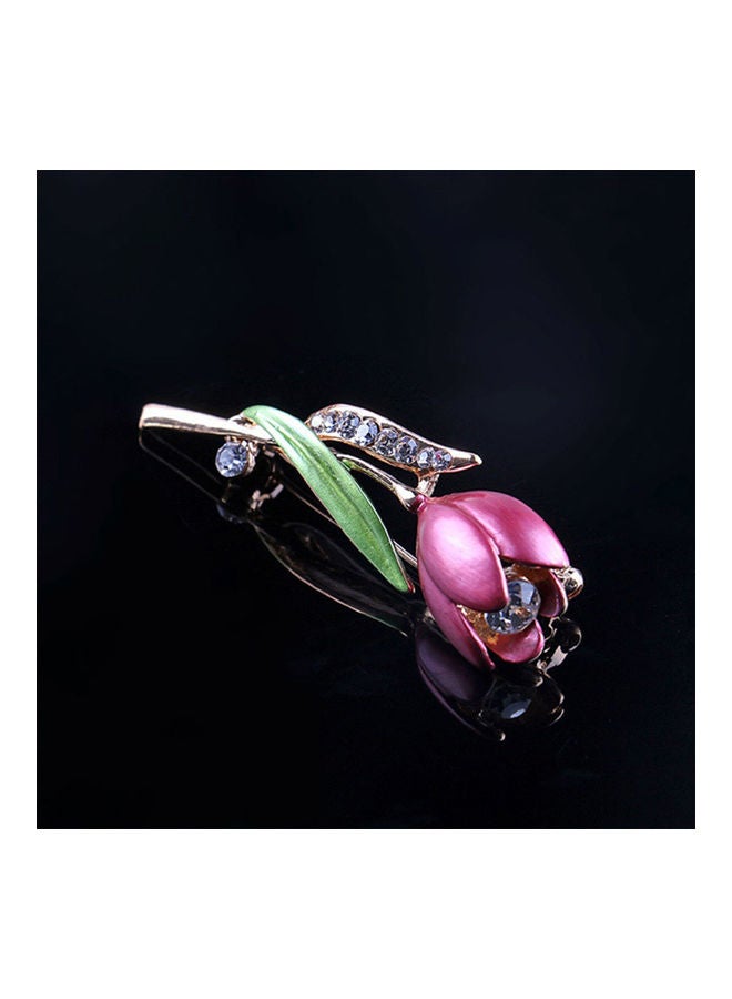 Generic - Elegant Tulip Flower Brooch - Image 1