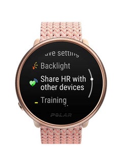 POLAR Ignite 2 Smartwatch With Integrated GPS Pink-Rose  - Image 4