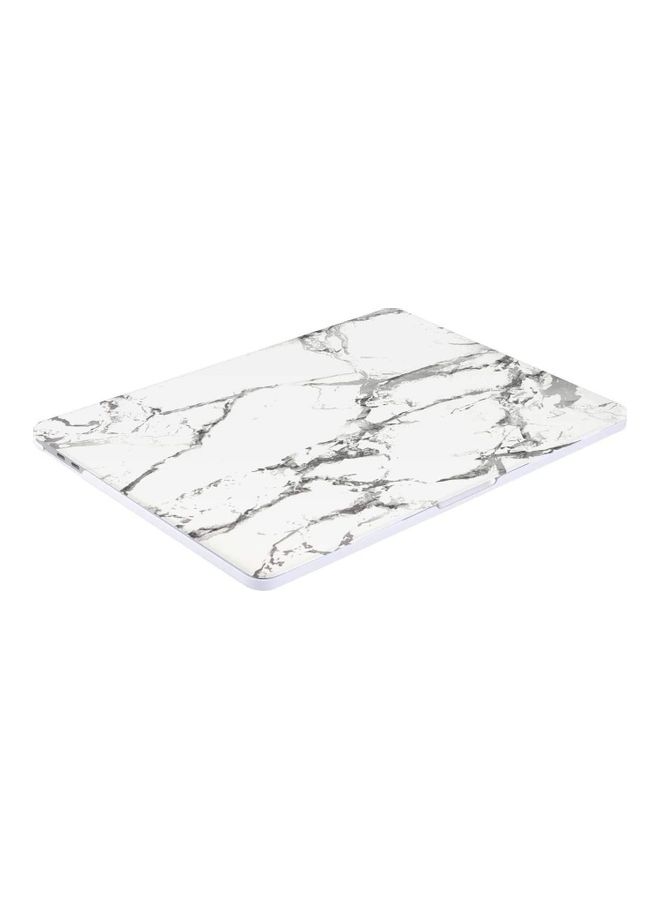 MacBook Air Case Smooth Plastic Matte Cover White Marble  - Image 2