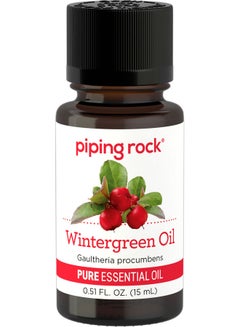 Piping Rock Wintergreen Pure Essential Oil Multicolour 15ml 