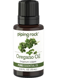 Piping Rock Oregano Pure Essential Oil Multicolour 15ml 
