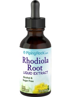 Piping Rock Rhodiola Root Liquid Extract Multicolour 59ml 