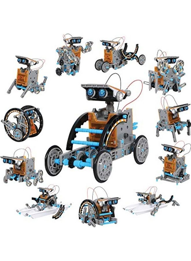 Discovery Kids - 12-In-1 Solar Robot DIY STEM Kit - Image 1
