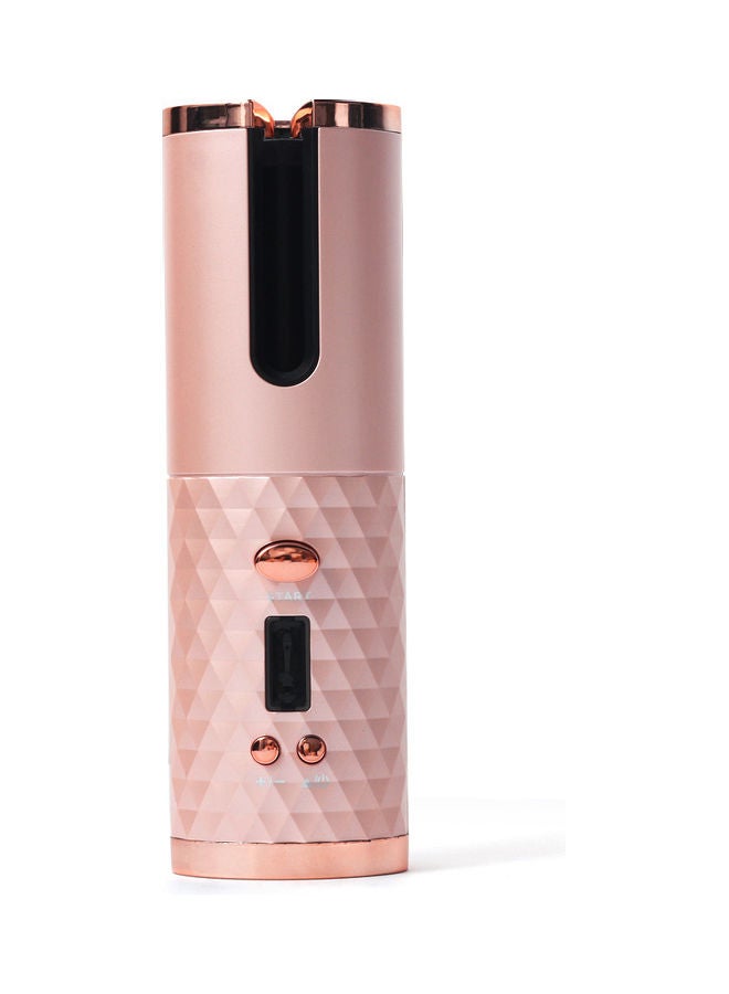Rechargeable  Automatic Hair Curler Rose Gold - Image 1