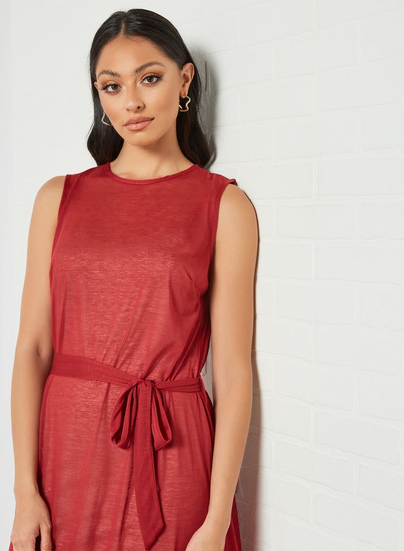 SIVVI for HANIYA - Tie Waist Midi Dress Re - Image 1