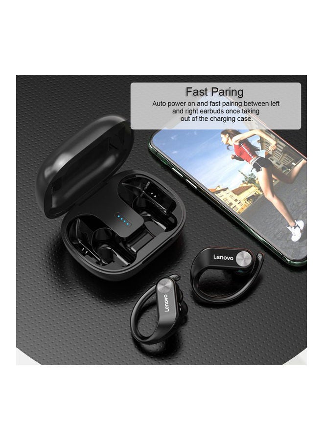 Lenovo LP7 TWS Bluetooth 5.0 Earbuds Black - Image 2