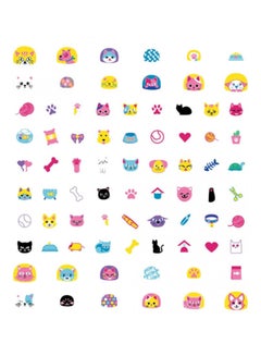 Avenir 78-Piece Pets Nail Stickers  - Image 2