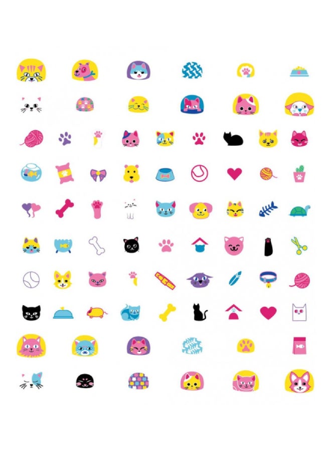 Avenir 78-Piece Pets Nail Stickers  - Image 2