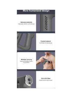 Toshionics Rechargeable Gun Deep Tissue Massager  - Image 5
