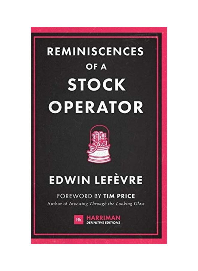Reminiscences Of A Stock Operator hardcover english