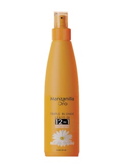 مانزانيلا 12-In-1 Oro Triple Blonde Leave-In Treatment Clear 200ml  - Image 1