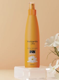 مانزانيلا 12-In-1 Oro Triple Blonde Leave-In Treatment Clear 200ml  - Image 3
