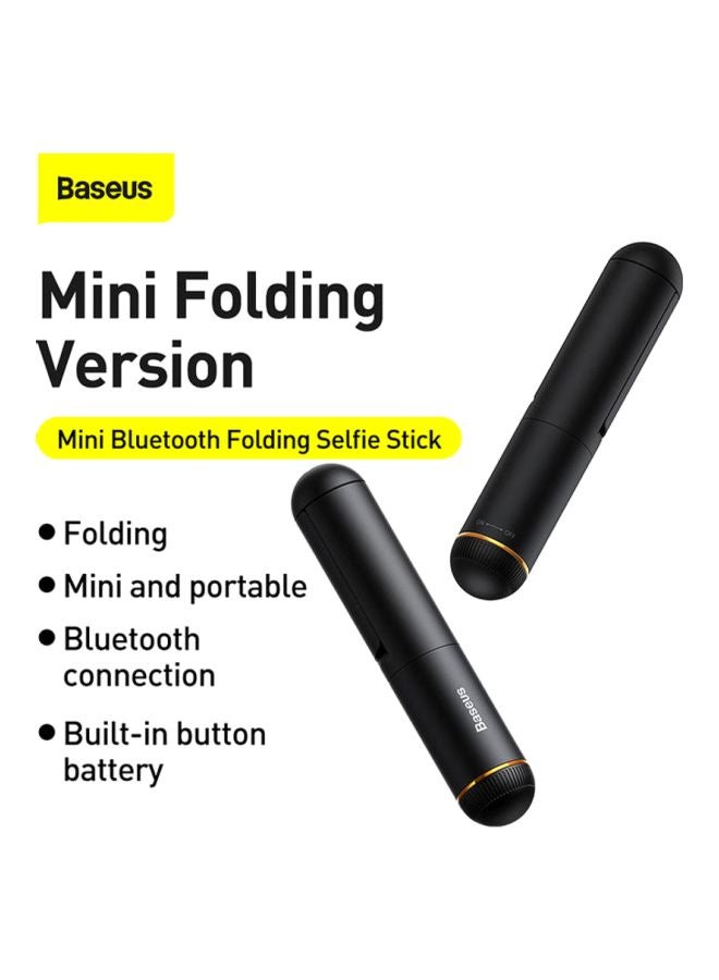 Baseus Ultra Mini Bluetooth Folding Selfie Stick Black/Silver - Image 4