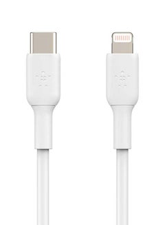 belkin USB-C to Lightning Cable Boost Charge MFi-Certified iPhone USB-C Cable 1m White  - Image 2