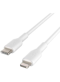 belkin USB-C to Lightning Cable Boost Charge MFi-Certified iPhone USB-C Cable 1m White  - Image 3