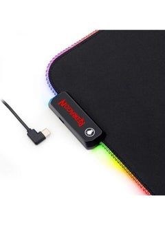REDRAGON P027 Rgb Mouse Pad, Stiched Edges Black  - Image 2