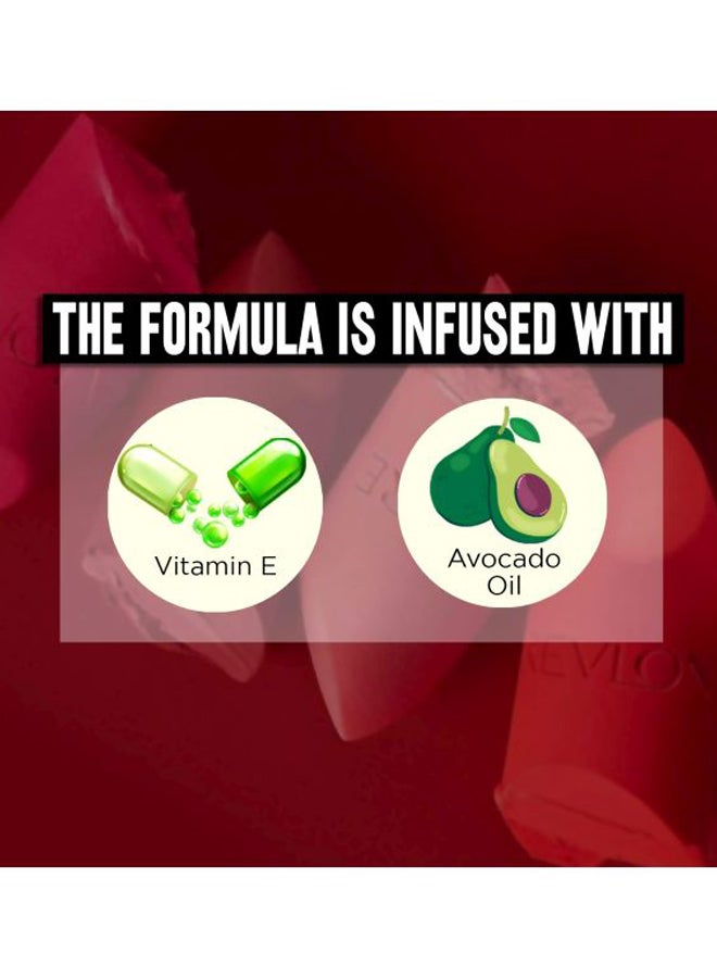 Revlon Super Lustrous Matte Lipstick Red - Image 5