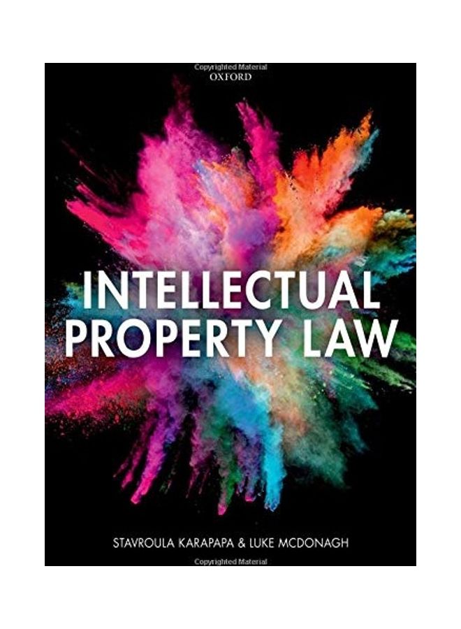 Intellectual Property Law Paperback English by Stavroula Karapapa - 43612 