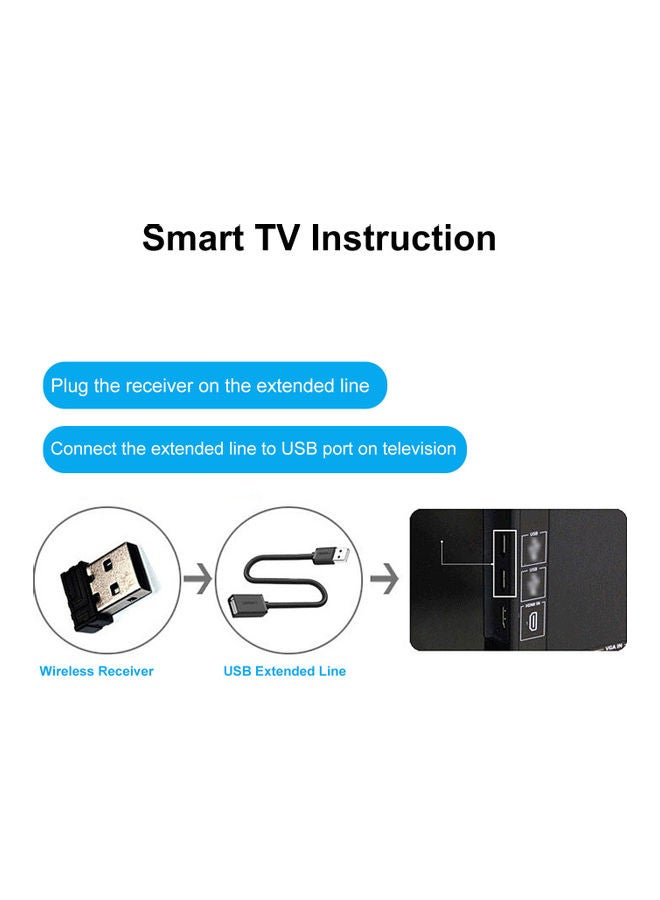 2.4G Wireless Smart Controller Gamepad For PC360/PS3/TV BOX  - Image 2
