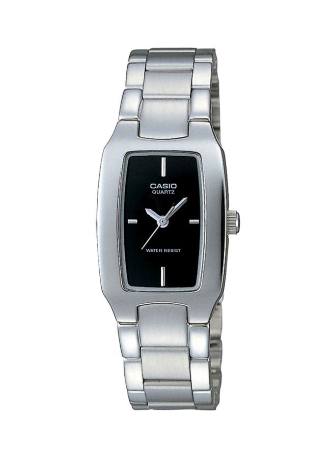 CASIO Women's Water Resistant Analog Watch LTP 1165 A - 1C2 - 33 mm - Silver - Image 1