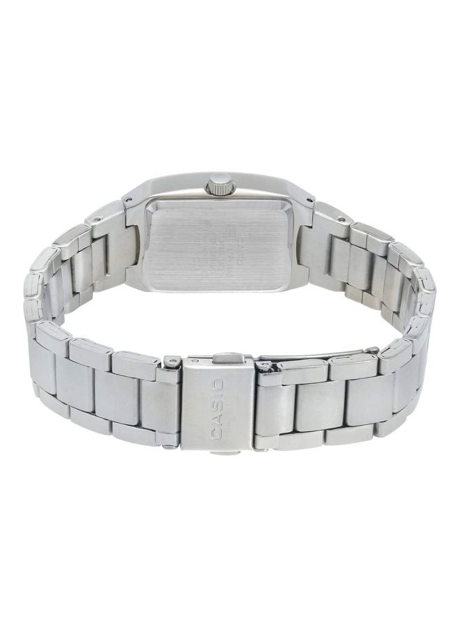 CASIO Women's Water Resistant Analog Watch LTP 1165 A - 1C2 - 33 mm - Silver - Image 2