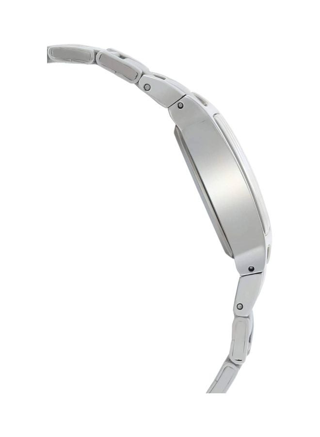 CASIO Women's Water Resistant Analog Watch LTP 1165 A - 1C2 - 33 mm - Silver - Image 4