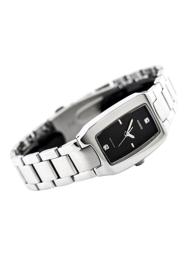 CASIO Women's Water Resistant Analog Watch LTP 1165 A - 1C2 - 33 mm - Silver - Image 5