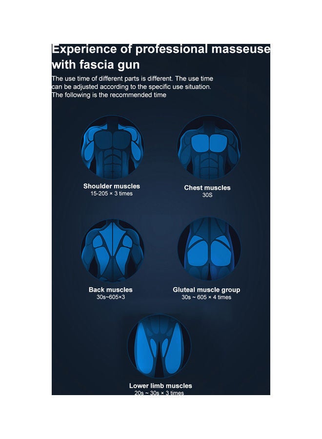 توشيونيكس مسدس التدليك العميق للأنسجة قابل للشحن - Image 4