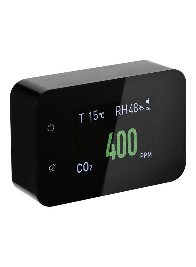 Portable Air Quality Detector Black - Image 1