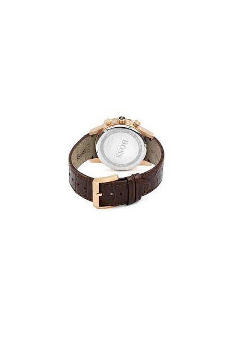 HUGO - Men's Men's Dial leather Band Watch  1513392 - Image 1