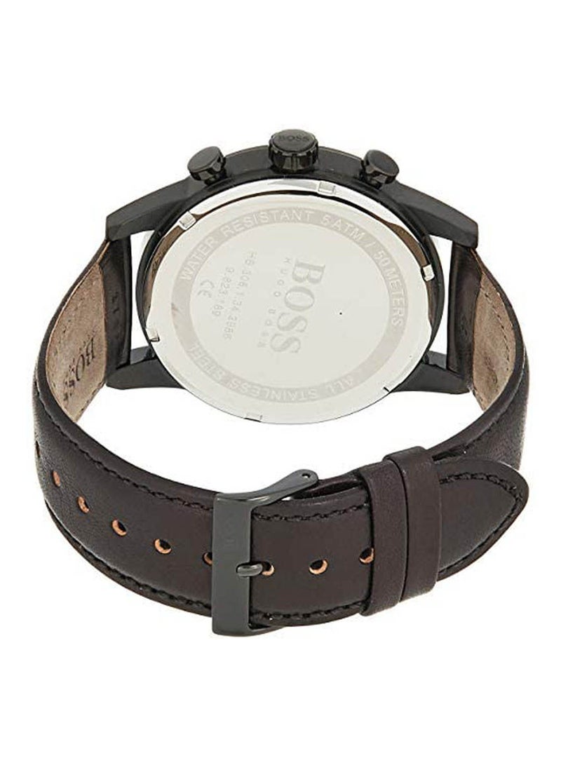 HUGO - Men's BOSS Men's Navigator Quartz  1513497 - Image 1