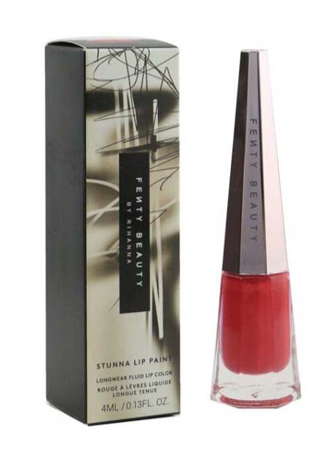 FENTY BEAUTY - Fenty Beauty by Rihanna - Stunna Lip Paint Longwear Fluid Lip - Uncensored - perfect universal red Multicolour 0.05902kg - Image 1