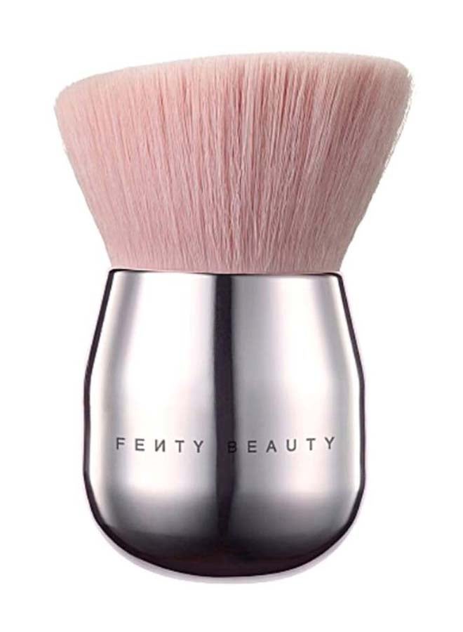 FENTY BEAUTY Face And Body Kabuki Brush Silver/Pink  - Image 1
