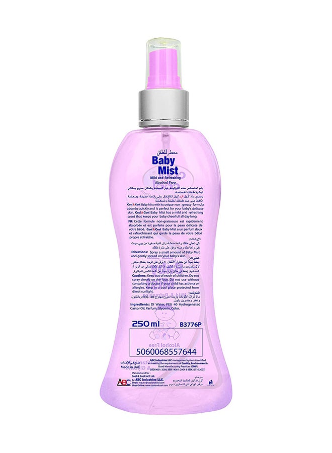 Cool & Cool - Baby Mist Assorted Mild And Refreshing 250Ml - Image 1