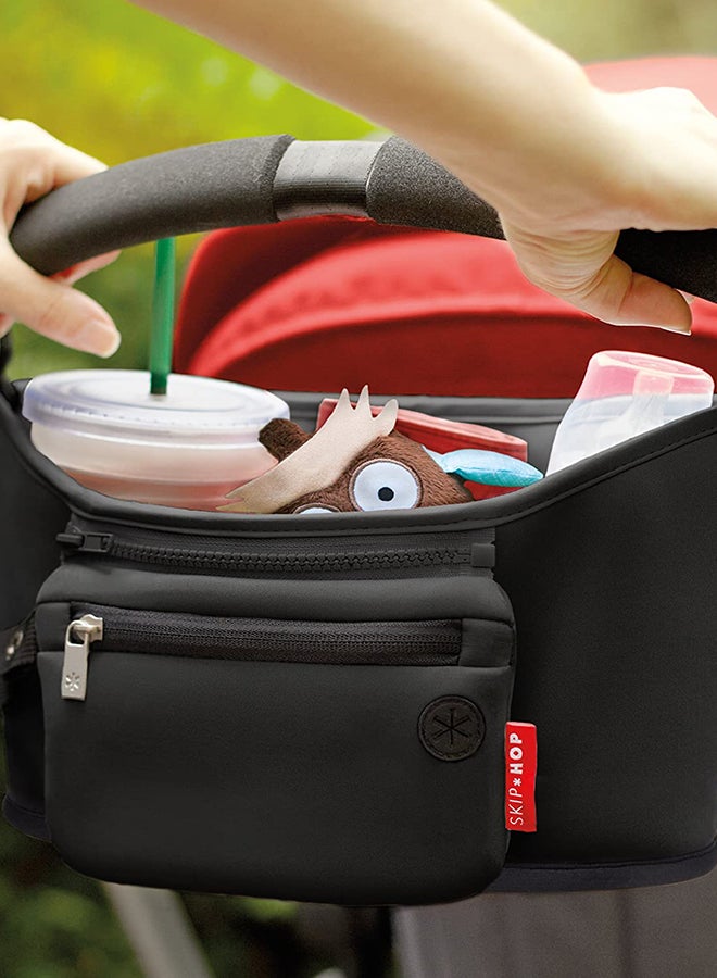 Skip Hop Universal Stroller Organizer, Grab And Go - Black  - Image 5
